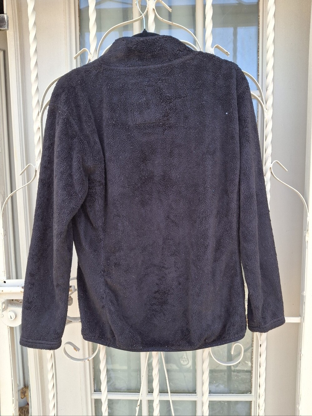 Vintage Y2K Ohio State Buckeyes Fleece Black Quarter Zip Pullover Size Medium - Picture 6 of 16